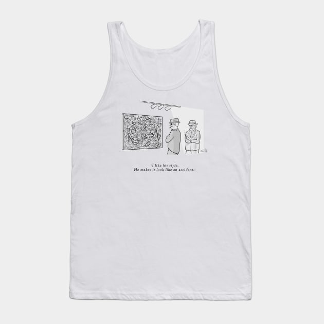 Gangster Art Tank Top by ellisjrosen